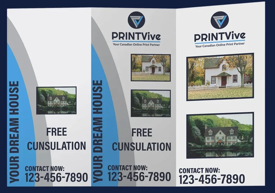 Brochure Design & Printing Services | Printvive Canada, Timberlea Blvd